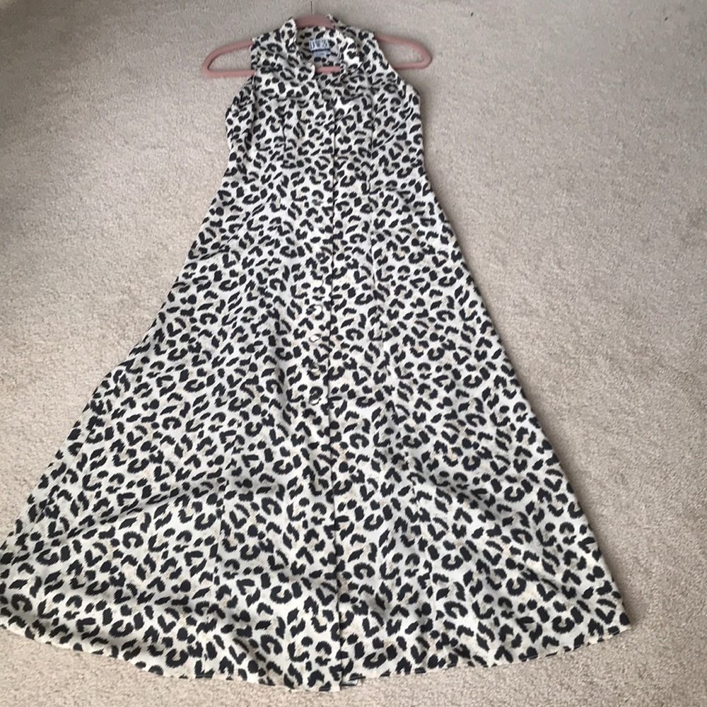 👗 Leopard Print Full length dress 👗 - Picture 8 of 8